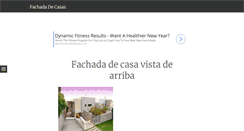 Desktop Screenshot of fachadadecasas.com